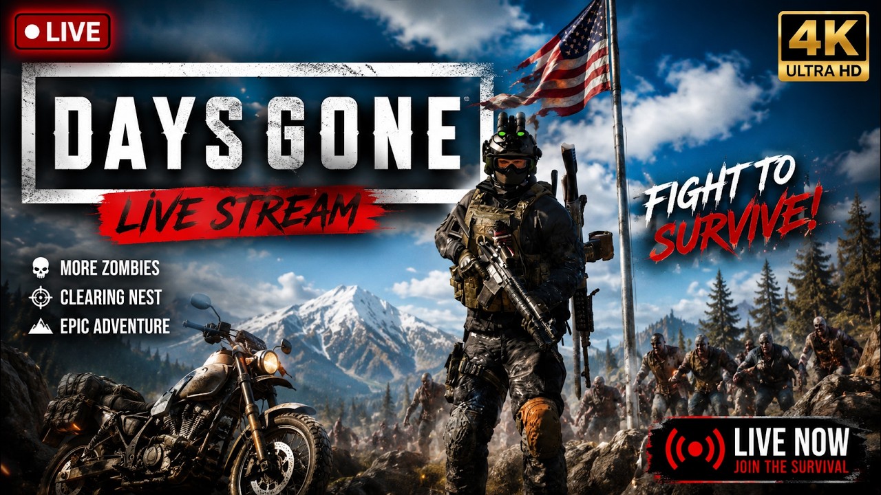EVERYTHING IS COMING FOR ME!! || DAYSGONE (LIVE NOW) #zombie #survival #stream #gameplay