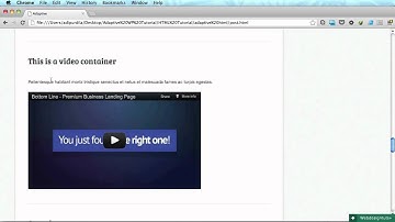 Adaptive Blog Theme: Single Post Images and Buttons