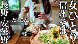 Solo Female Travel in Nagano, Japan 🇯🇵 | Lakeside Cafe, Soba & Daio Wasabi Farm… Then Morning Sake?! screenshot 5