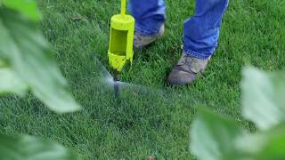 HeadsUp Sprinkler Trimmer  Fastest Trim In The Industry!