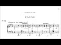 Gabriel Pierné - Valse (from 15 Piano Pieces Op.3/13)