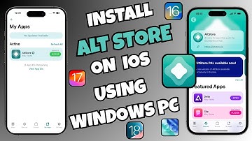 How To Install AltStore On iPhone/ iPad Using Windows PC | Install IPA Files with AltStore on iOS