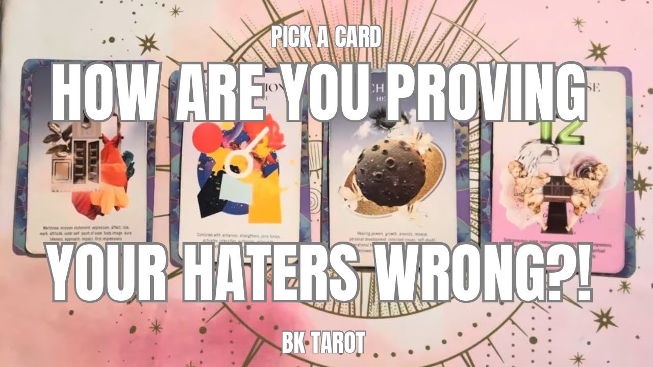 PICK A CARD 🔮 - HOW ARE YOU PROVING YOUR HATERS WRONG RIGHT NOW?! 🌟😎🦚🤡