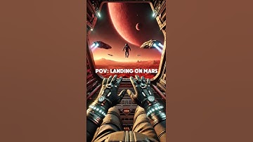 Pov: Landing on Mars in year 2096. #ai #pov #future