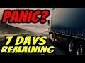 7 Days | NEW Ruling Could Mean Economic Collapse And Trucker Resignations | SHTF