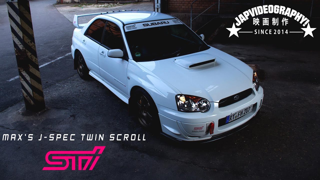 Subaru Impreza WRX STI twin scroll Jspec // Blobeye YouTube