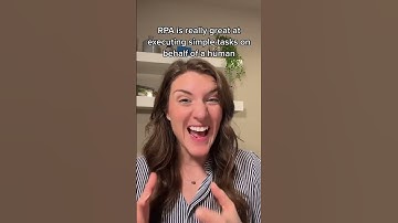 What is the difference between RPA and Workflow? When I automate with a bot what does that mean?
