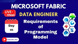 Microsoft Fabric  Live Class: 5. Requirements of Programming Model