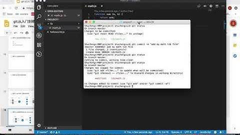 git 入门到精通：3.2 git修改保存(git add, git commit)