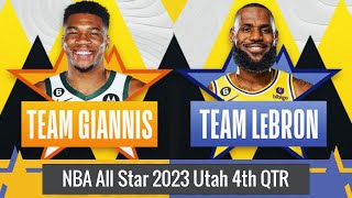 Team LeBron vs Team Giannis Full Highlights 4th QTR |Feb 19| NBA All Star 2023 Utah
