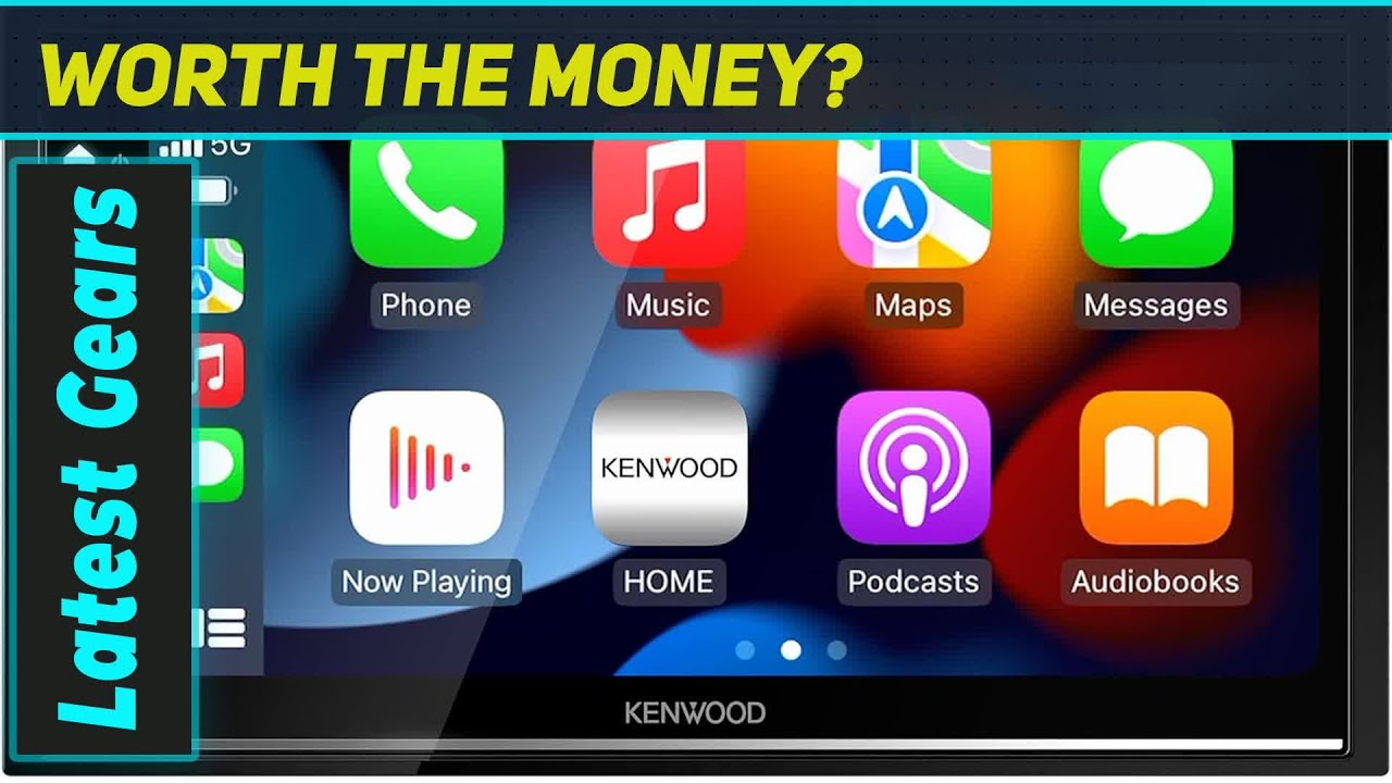 KENWOOD DMX7709S: Самая умная автомобильная стереосистема с поддержкой CarPlay и Android Auto.