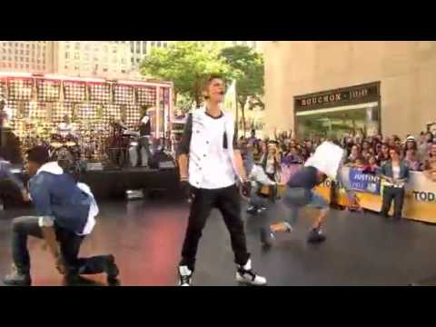 Justin Bieber All Around The World Live Today Show 2012 