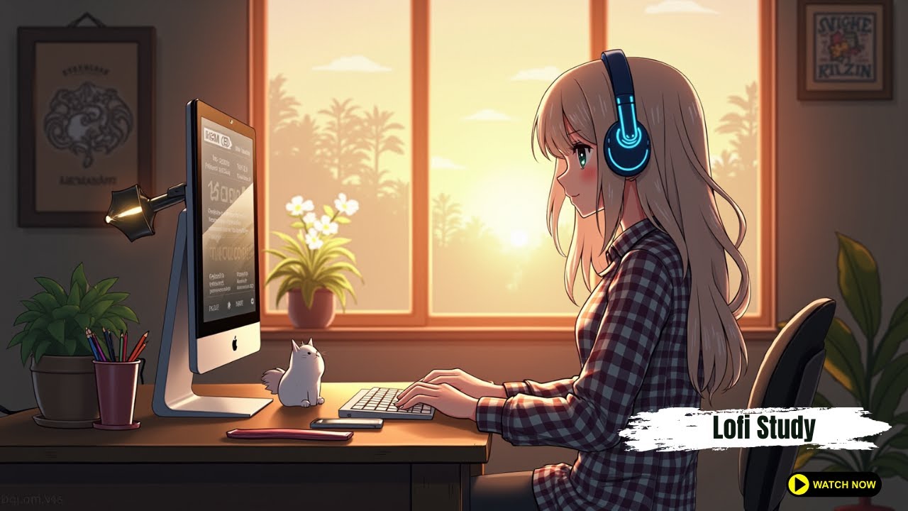 Study Late Night Vibes ~ Chill vibes 🌙 Study / relax / stress relief ...