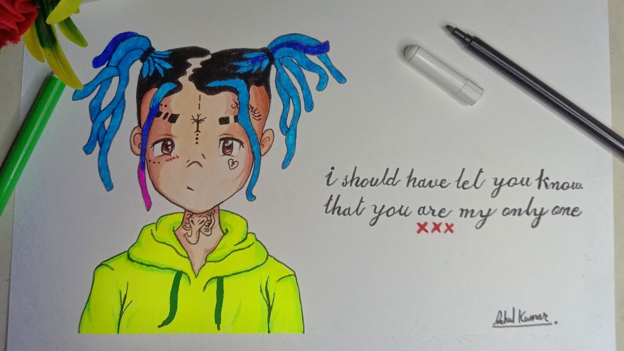 xxxtentacion, //cartoon art//changes// the art world #art #xxxtentacion ...
