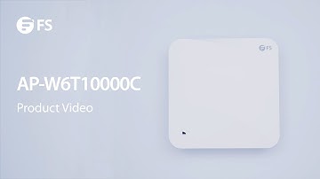 First Look at AP-W6T10000C Wi-Fi 6 Wireless Access Point | FS