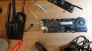 Minko's Macs ~ Water damaged MacBook Pro A1502 Retina restoration and repair
