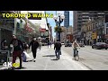 Yonge Street Walk (Narrated) in Downtown Toronto on June 14, 2020 [4K]