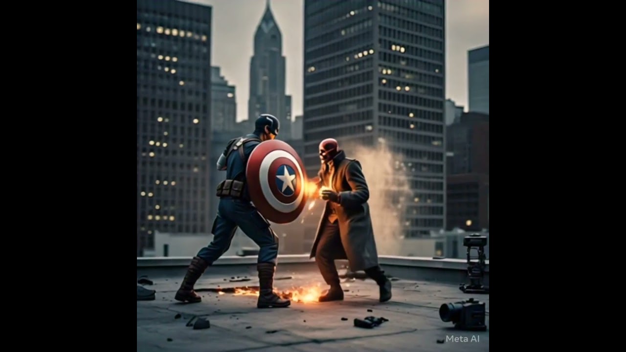 Super hero vs villains the epic battle 
