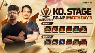 [🔴LIVE] K.O. STAGE DAY 3 | DG GLOBAL SERIES | GARENA FREE FIRE | screenshot 4