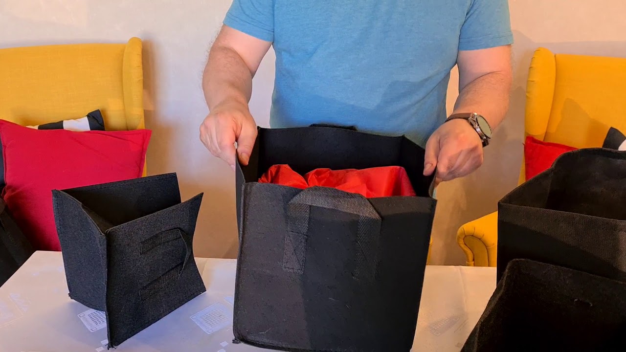 Обзор текстильных горшков для выращивания растений Green Bag, Green Cube, Grow Bag и BagPot