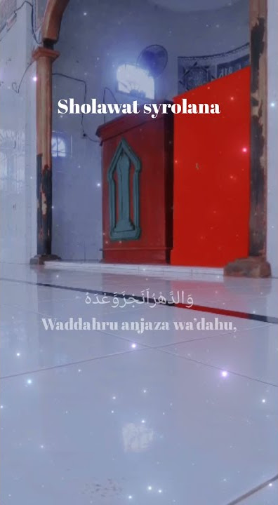Sholawat syrolana cover Lirik #shorts