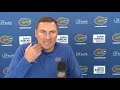 Dan Mullen Previews Florida Gators Matchup vs. LSU Tigers, Reviews Gators Season & Win vs. Vols