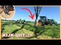 Raakt hij de hoogspanningsmast  gras maaien  leven op boerderij  farm vlog