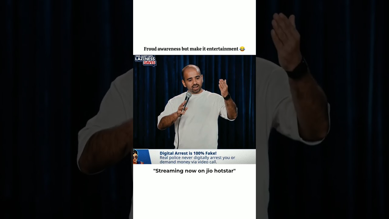 Kaam karne ke liye kal poori zindagi padi hai JioHotstar. Stay Lazy, #VigilAunty #LazinessSaves