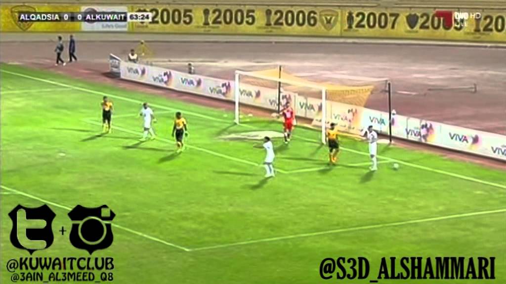ملخص مباراة الكويت 1 × 0 القادسية ـ دوري فيفا لكرة القدم ـ القسم الثاني ـ 20104 ـ 2015