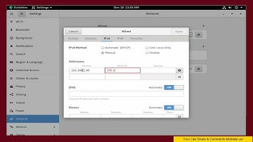 Rocky Linux Tutorial - Static IP address on Rocky Linux 8.5