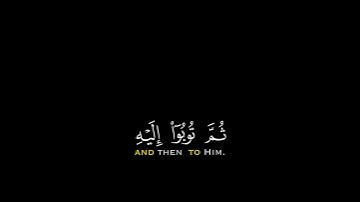 51# تلاوة هادئة وقصيرة { بخلفية سوداء } || القارئ : رعد الكردي  || سورة : هود   🌷💚🌷