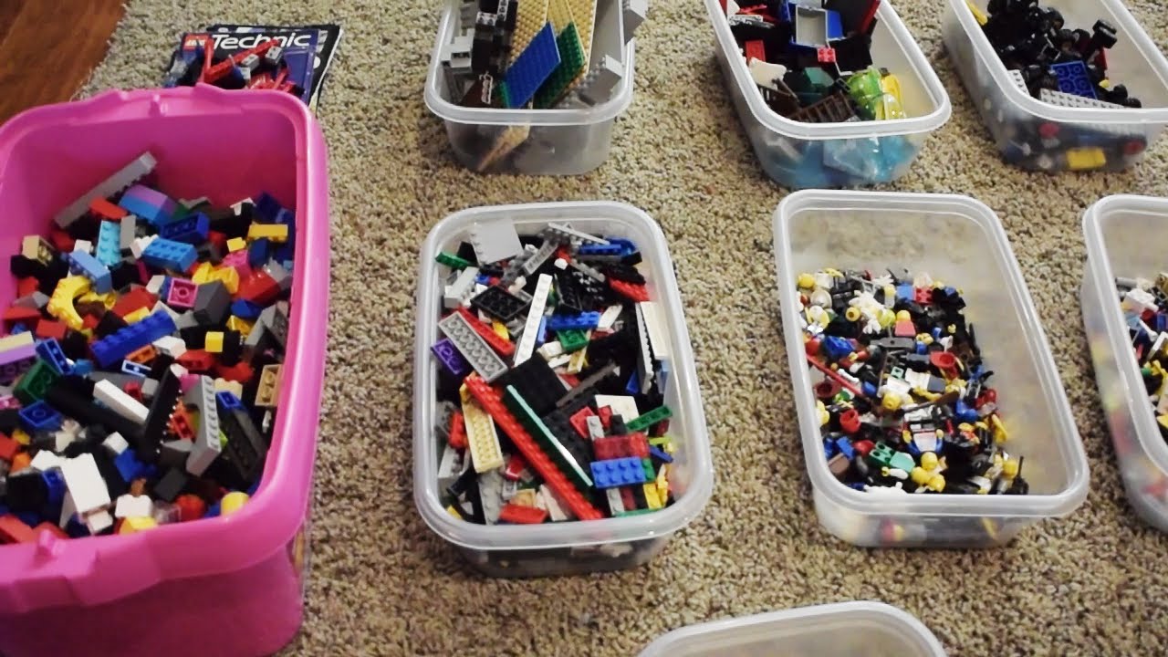 How we sort a loose LEGO haul for rebuilding YouTube