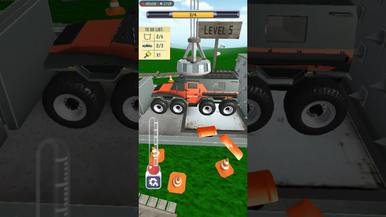 Car crusher android games play level 5 