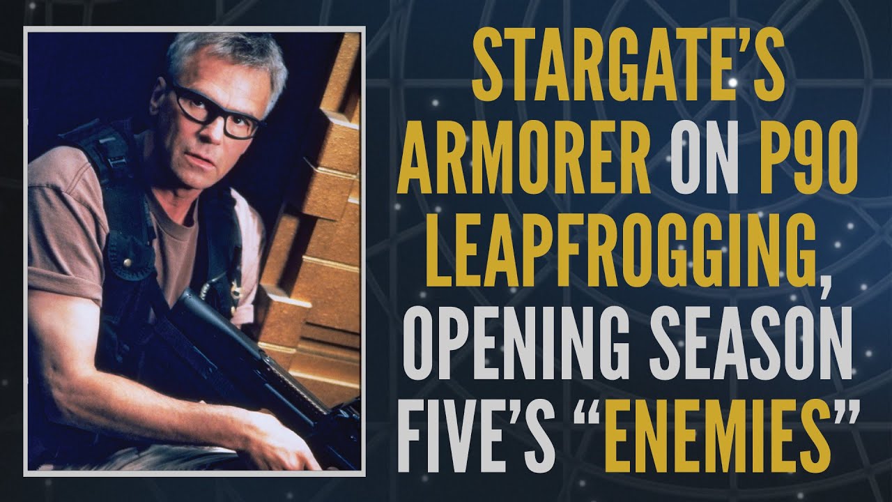 The P90 LEAPFROGGING in Stargate SG-1's "Enemies" was Epic! (Clip)