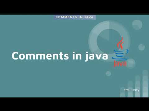 1.10.13. comments in java tutorial in TELUGU Part 1- Part 2 link in description