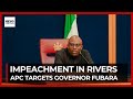 Impeachment Push in Rivers: APC Urges Lawmakers to Act Against Governor Fubara