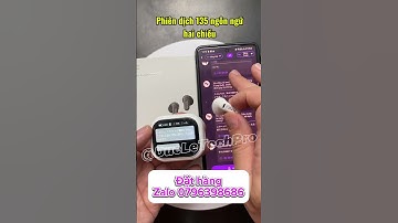 Mở Hộp & Hướng Dẫn Tai Nghe Phiên Dịch HTC NE20 – Dịch 135 Ngôn Ngữ, Màn Hình Cảm Ứng Cực Xịn!