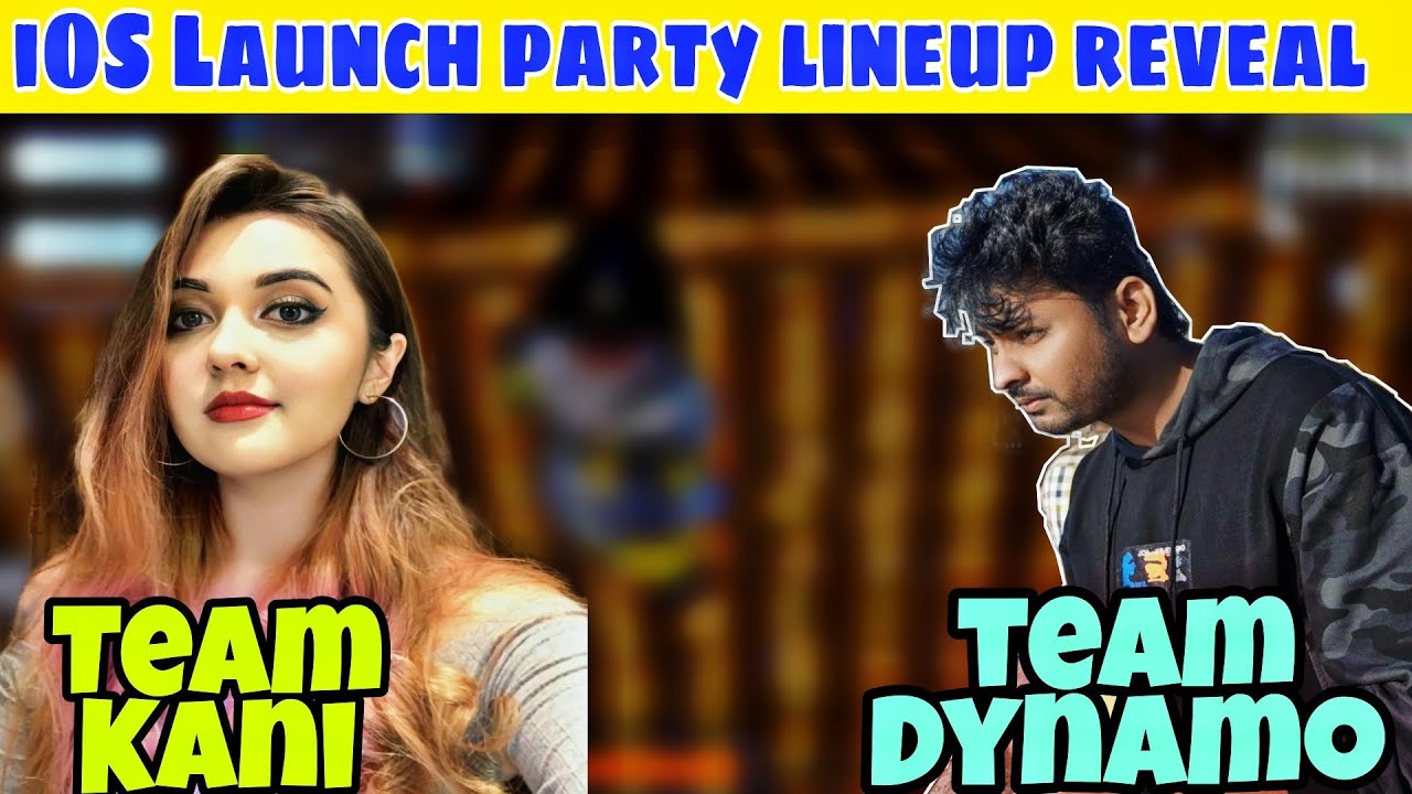 IOS launch party lineup reveal by Hydra Kani😱 M.R yt