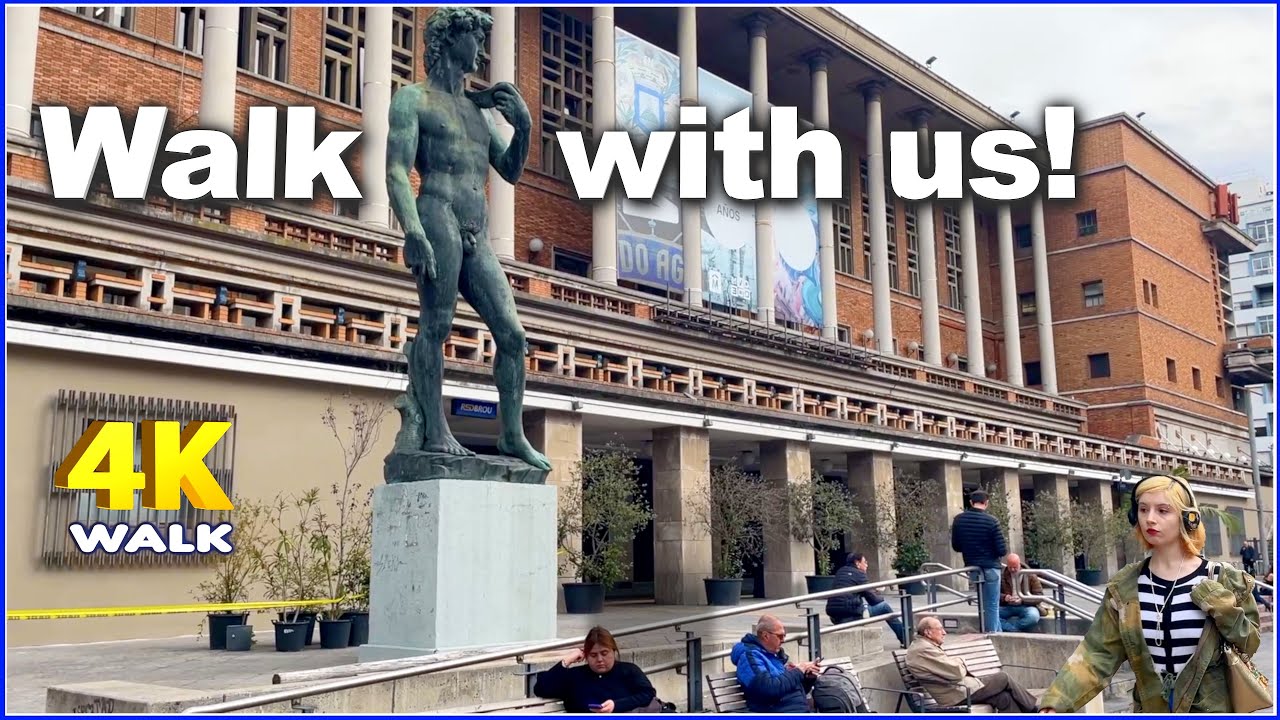 Walking Tour on 18 de Julio Avenue, Montevideo | Uruguay Travel Vlog 4K