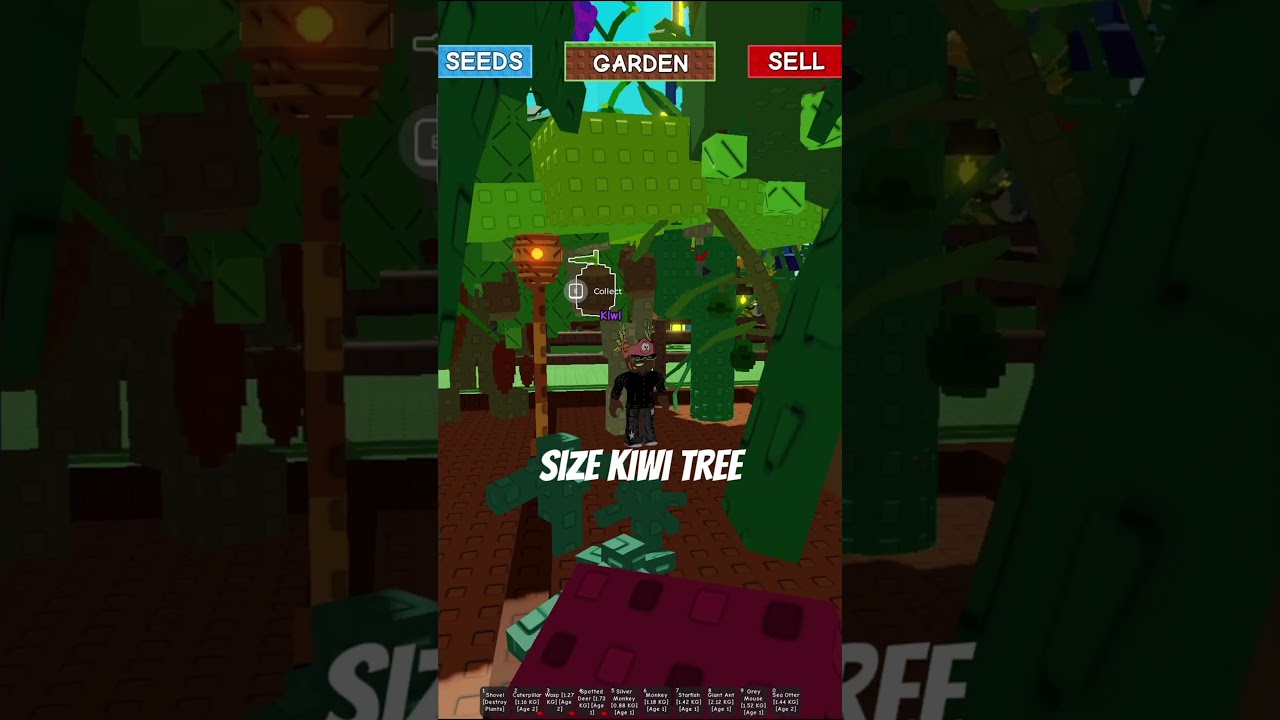 Biggest Kiwi Tree On Grow A Garden? 