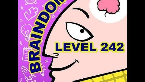 BRAINDOM | LEVEL 242 | CAN BE PLAYED ONLINE & OFFLINE | FREE GAME