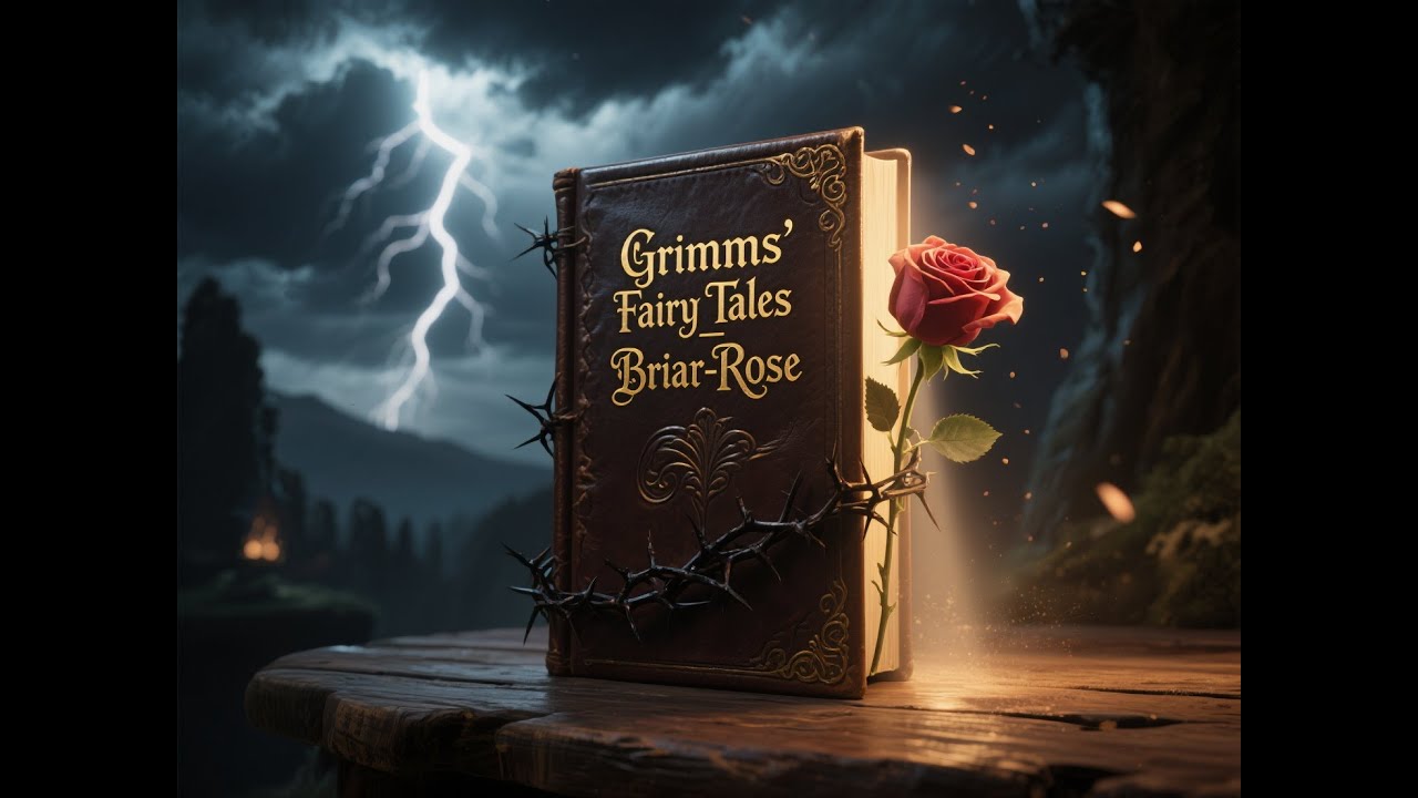 Сказки братьев Гримм — Шиповник (Перечитайте полный текст с иллюстрациями, созданными с помощью ИИ)