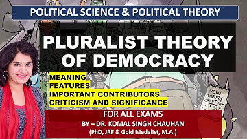 Pluralist theory of Democracy I B.A. Political Science I Dr. Komal