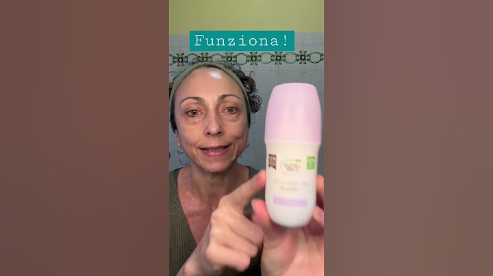 FUNZIONA! A prova di maglioncino acrilico DEODORANTE NATURA AMICA