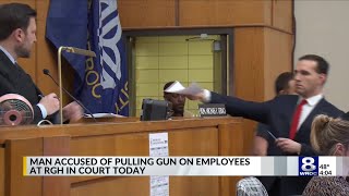 Case involving man accused of pulling gun at Rochester General heads to Superior Court