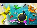 GTA 5 Ragdolls Incredibox Sprunki Team Crazy Stunt Jumps and Fails!