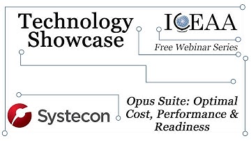 Systecon Opus Suite Webinar October 17, 2019
