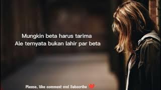 Lagu Beta Seng Marah ~ Netty Kesya (Lirik)