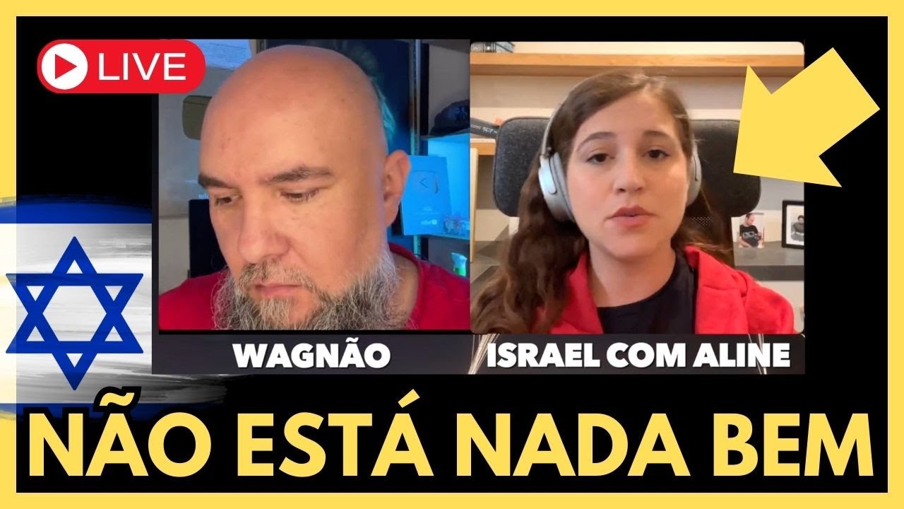 A LIVE MAIS DIFÍCIL QUE JA FIZ || LIVE COM ALINE [ ISRAEL COM ALINE ] || WAGNÃO