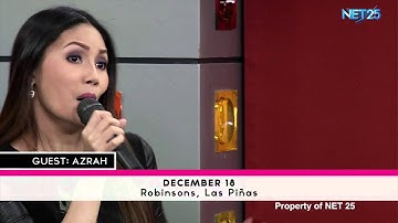 AZRAH NET25 LETTERS AND MUSIC Guesting Part 2